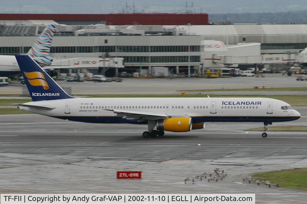 TF-FII, 1990 Boeing 757-208 C/N 24760, Icelandair 757-200