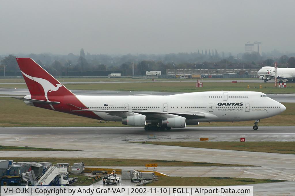 VH-OJK, 1991 Boeing 747-438 C/N 25067, Qantas 747-400