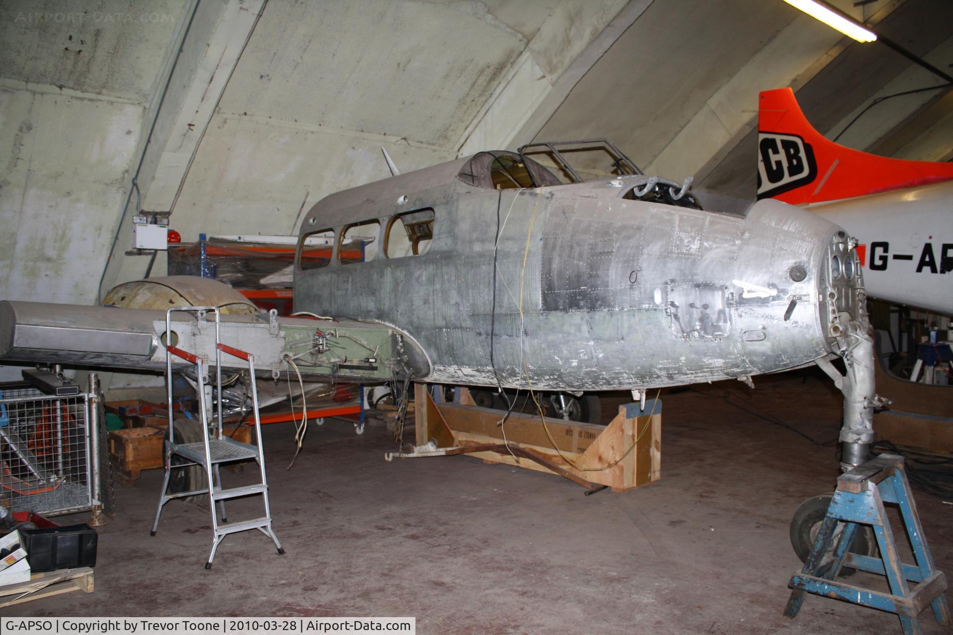 G-APSO, 1959 De Havilland DH-104 Dove 5 C/N 04505, DH104 DOVE 5, c/n: 04505 at Little Rissington