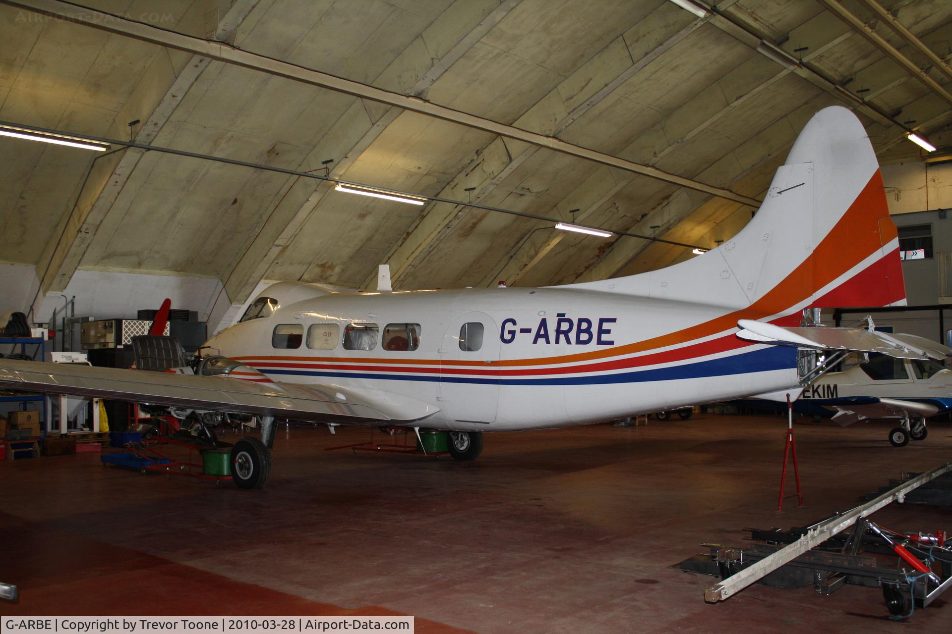 G-ARBE, 1966 De Havilland DH-104 Dove 8 C/N 04517, DH104 DOVE 8, c/n: 04517