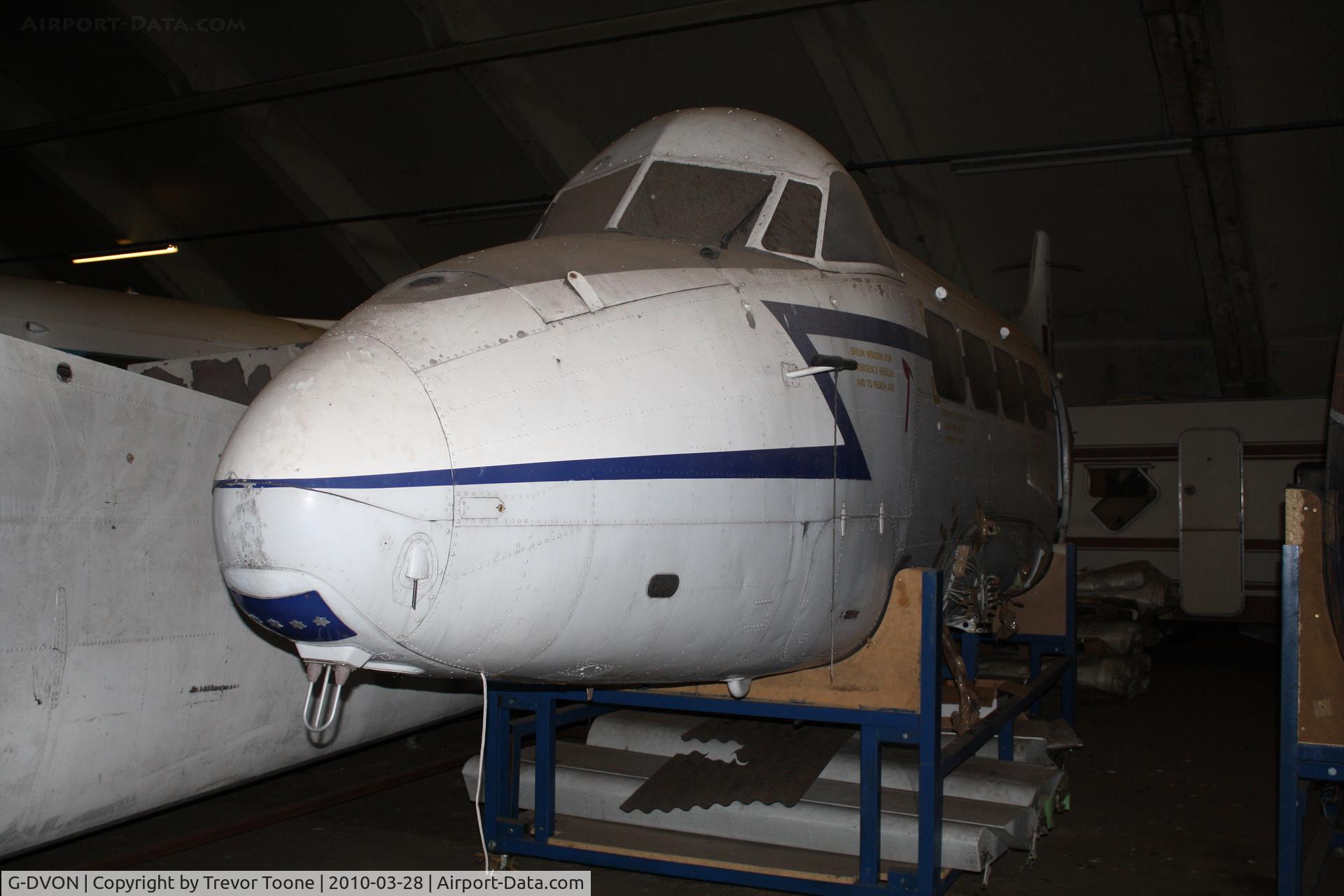 G-DVON, 1948 De Havilland DH-104 Dove 8 C/N 04201, DH104 DOVE 8, c/n: 04201 ( VP955 )