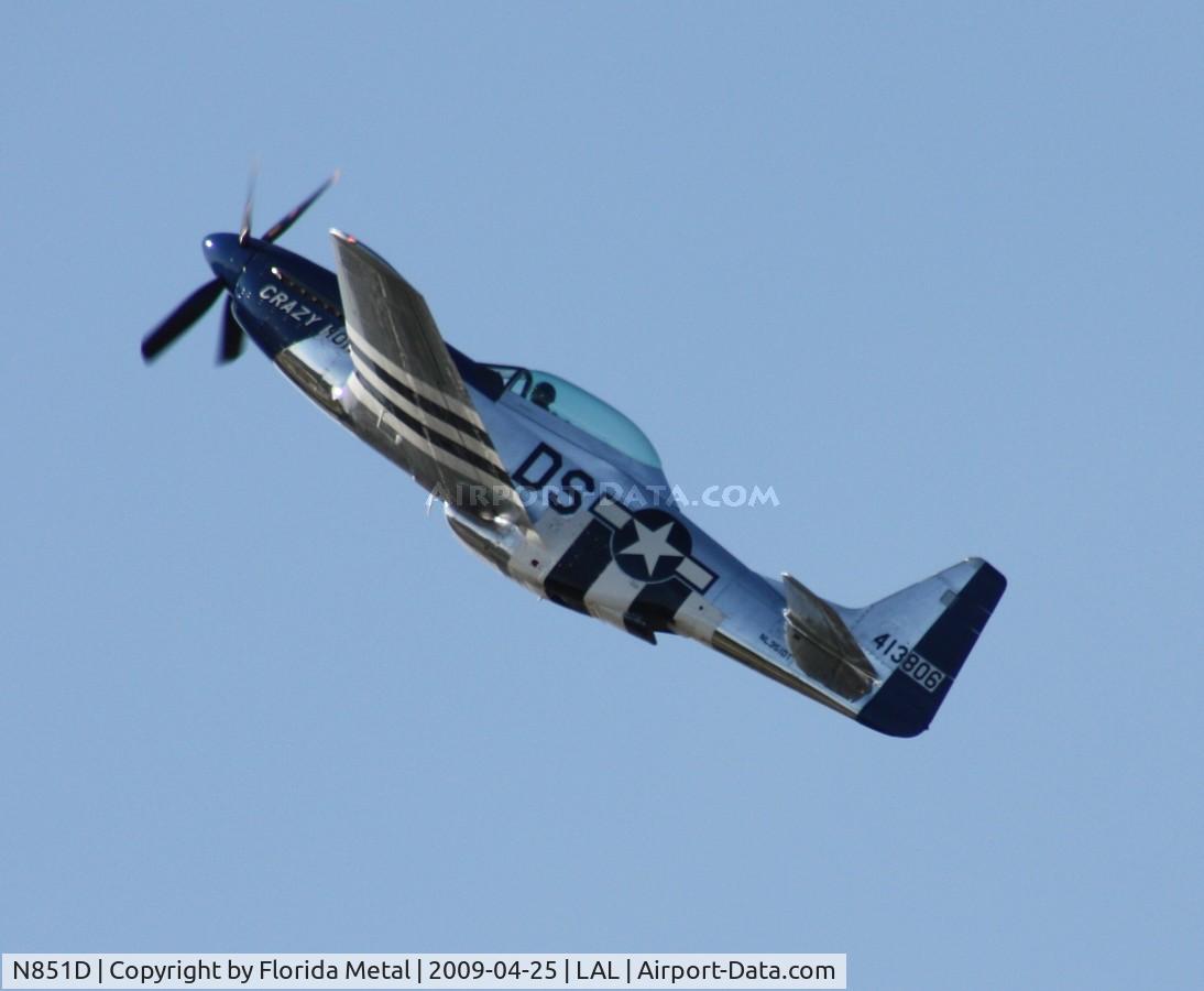 N851D, 1944 North American P-51D Mustang C/N 44-84745, Crazy Horse P-51D