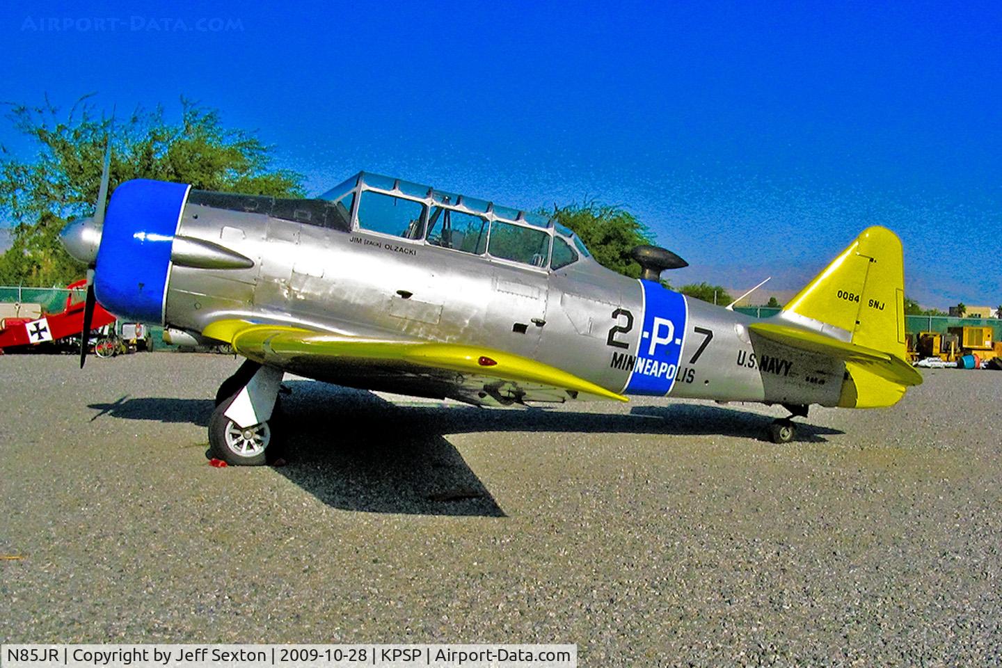 N85JR, 1958 North American AT-6G Texan C/N 168-526 (49-3402), Palm Springs Air Museum