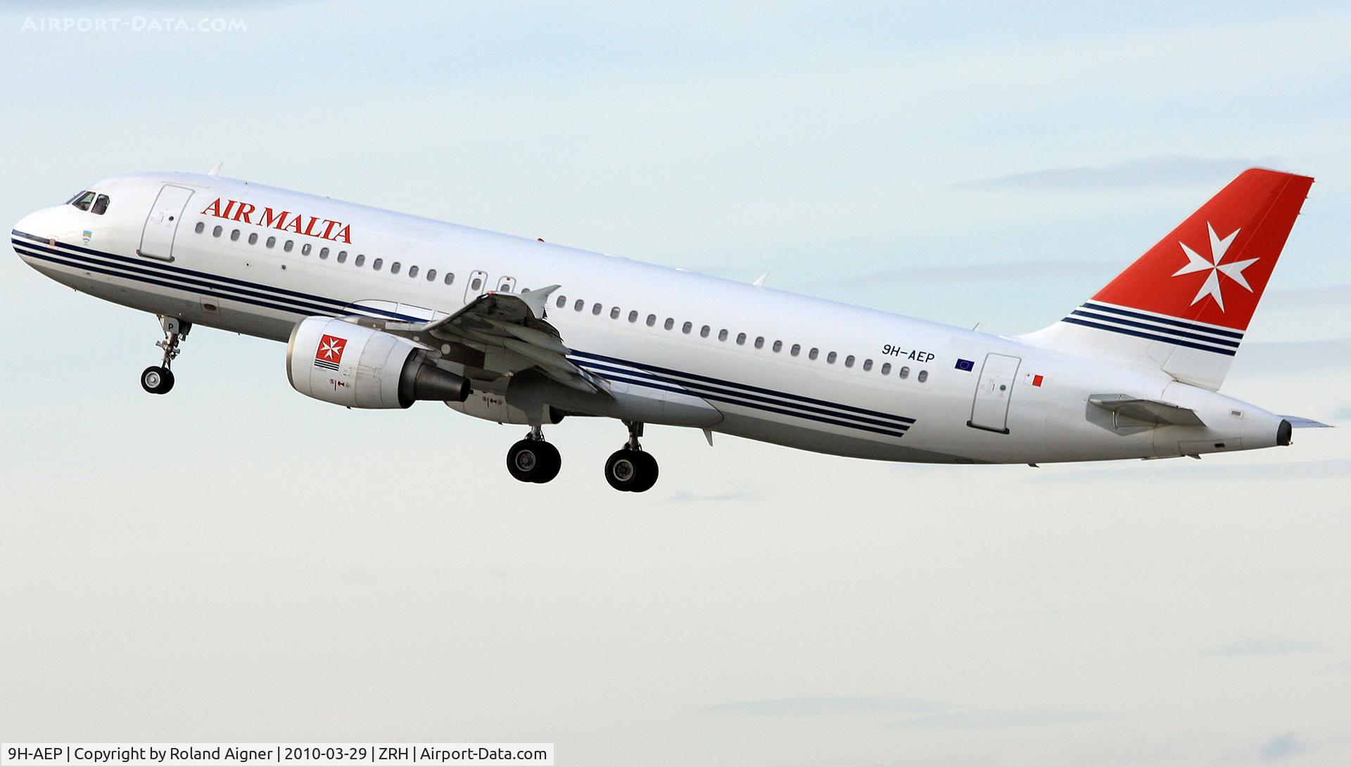9H-AEP, 2007 Airbus A320-214 C/N 3056, .