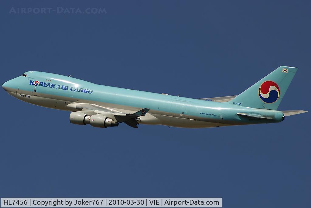 HL7456, Boeing 747-SPB5 C/N 22483, Korean Air Cargo Boeing 747-4B5F(SCD)