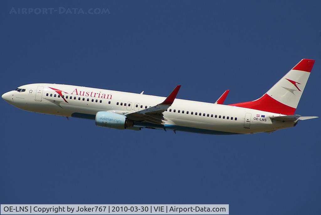 OE-LNS, 2005 Boeing 737-8Z9 C/N 34262, Austrian Airlines Boeing 737-8Z9(WL)