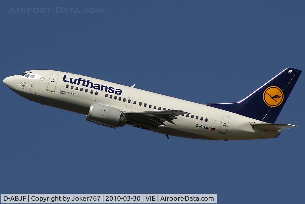 D-ABJF, 1991 Boeing 737-530 C/N 25311, Lufthansa Boeing 737-530