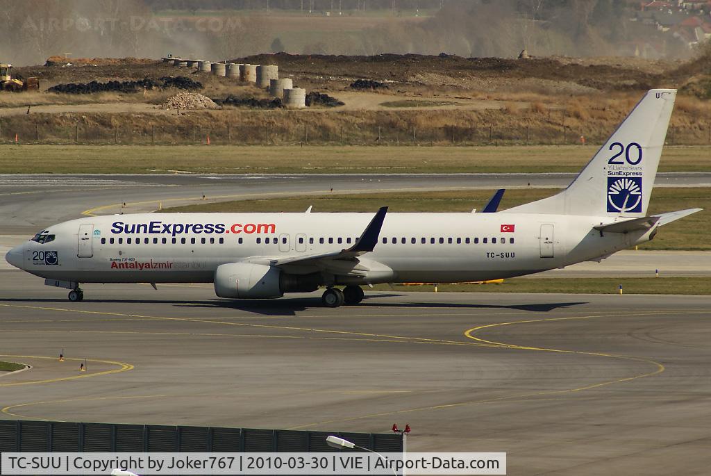 TC-SUU, 2001 Boeing 737-86Q C/N 30274, SunExpress  Boeing 737-86Q(WL)
