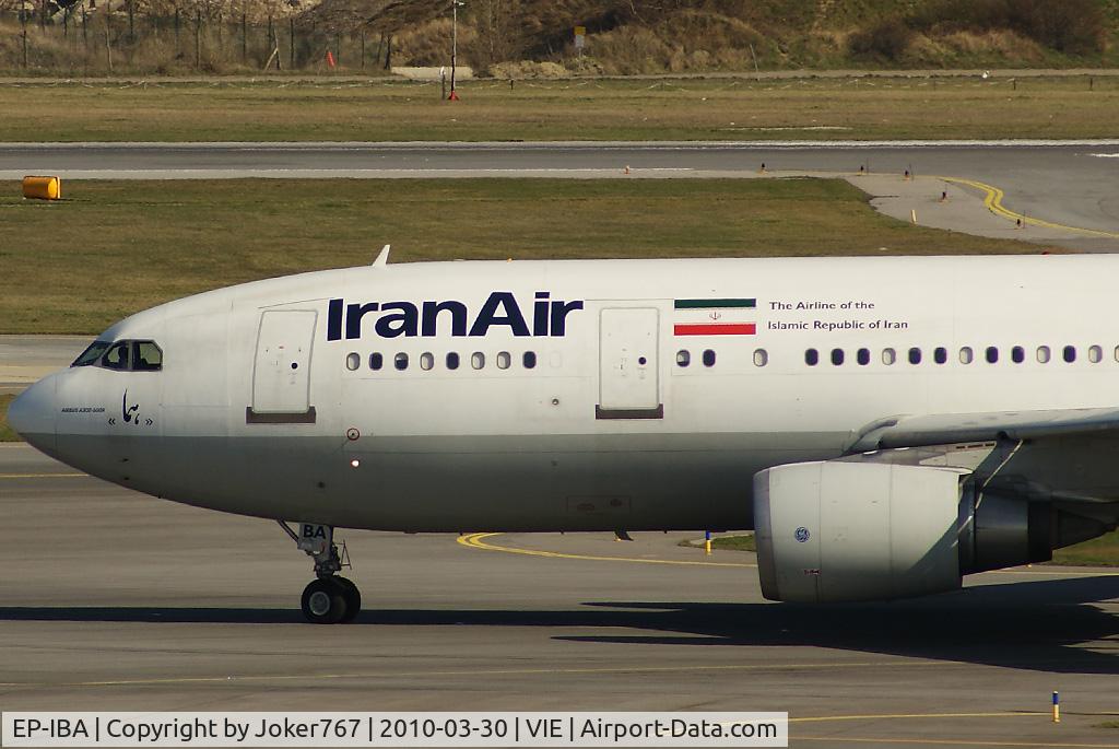 EP-IBA, 1993 Airbus A300B4-605R C/N 723, Iran Air Airbus A300B4-605R