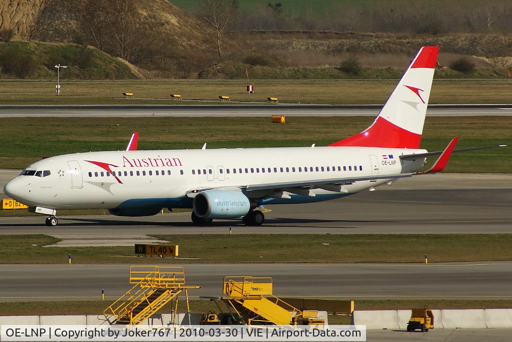 OE-LNP, 2002 Boeing 737-8Z9 C/N 30420, Austrian Airlines Boeing 737-8Z9(WL)