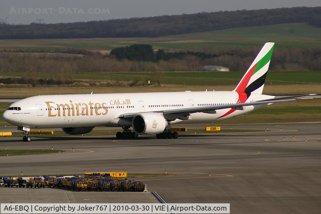 A6-EBQ, 2006 Boeing 777-36N/ER C/N 33863, Emirates Boeing 777-31H(ER)
