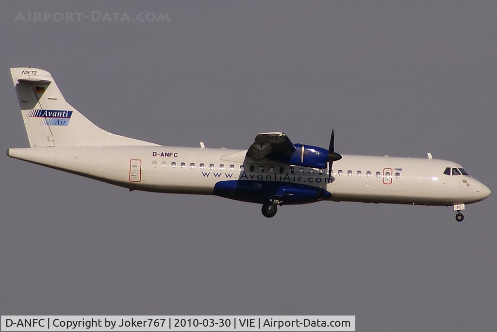 D-ANFC, 1992 ATR 72-202 C/N 237, Avanti Air Aerospatiale ATR-72-202