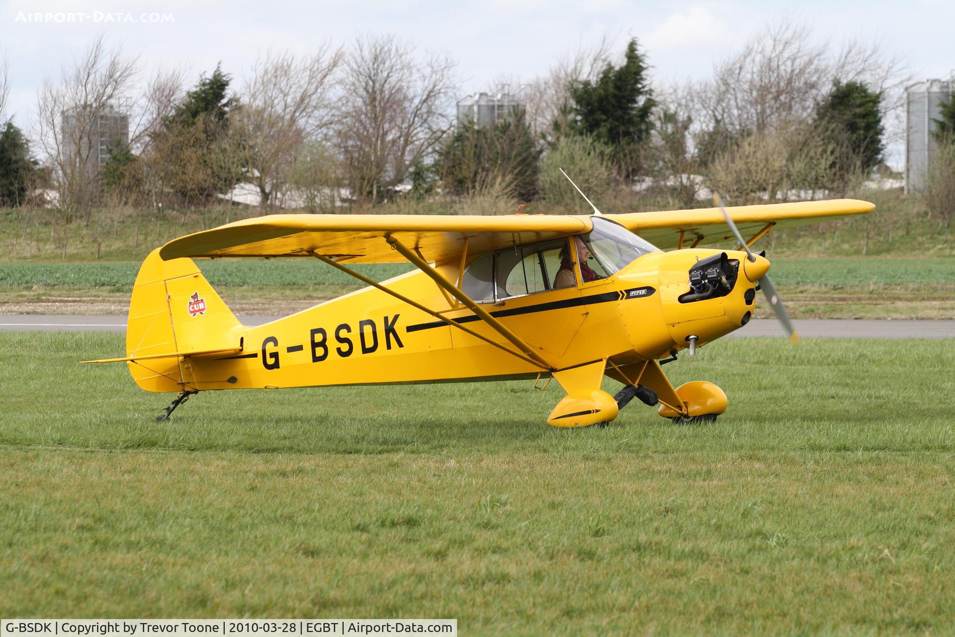 G-BSDK, 1941 Piper J-5A Cub Cruiser Cub Cruiser C/N 5-175, PIPER J5A, c/n: 5-175