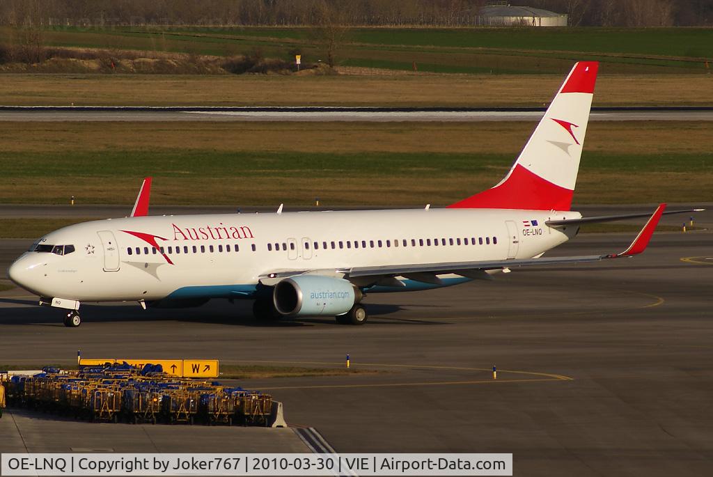 OE-LNQ, 2003 Boeing 737-8Z9 C/N 30421, Austrian Airlines Boeing 737-8Z9(WL)