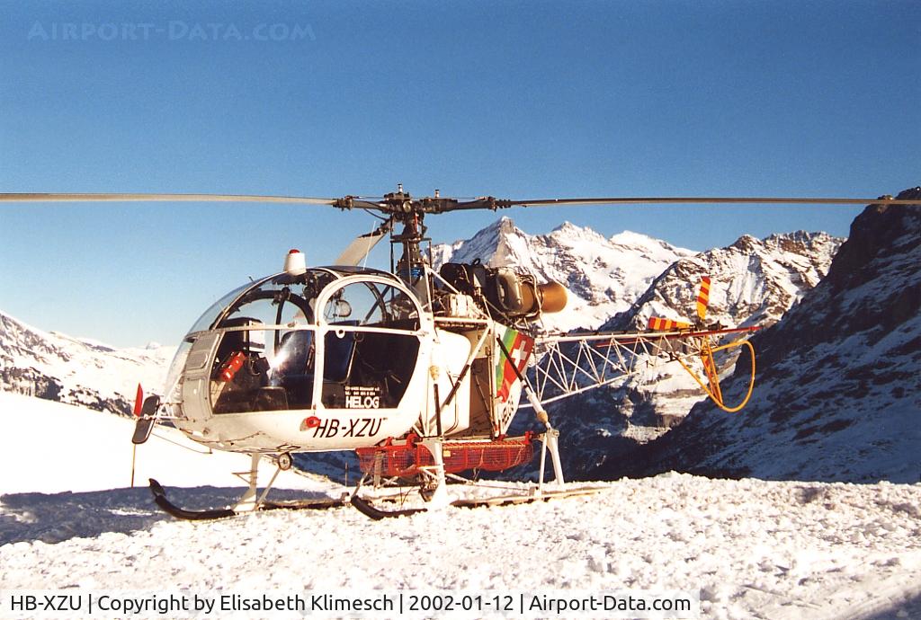 HB-XZU, 1978 Aerospatiale SA-315B Lama C/N 2522, at Lauberhorn