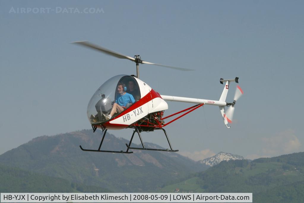 HB-YJX, 2000 Heli-Sport CH-7 Kompress C/N 41, at Salzburg Airport