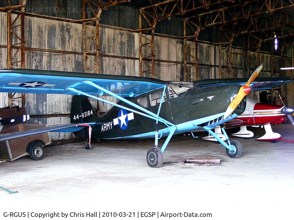 G-RGUS, 1946 Fairchild UC-61K Argus III (24R-46A) C/N 1145, wearing its former USAAF ID 44-83184