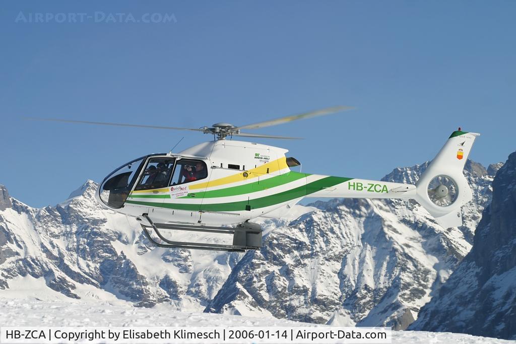 HB-ZCA, 2000 Eurocopter EC-120B Colibri C/N 1092, at Lauberhorn