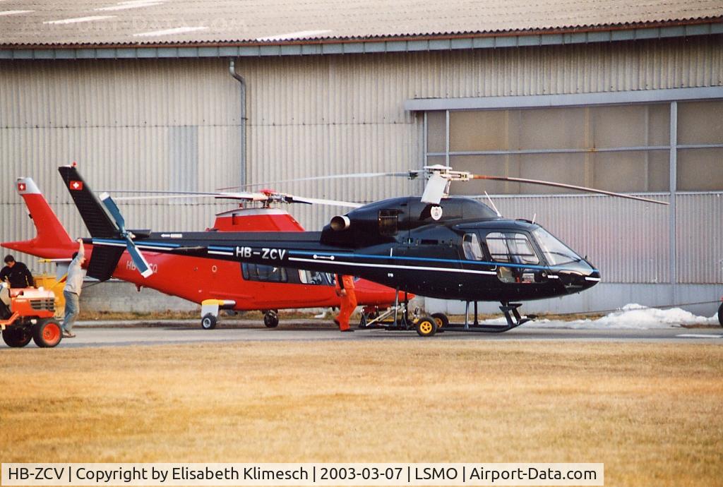 HB-ZCV, 2000 Eurocopter AS-355N Ecureuil 2 C/N 5687, at Locarno Airport