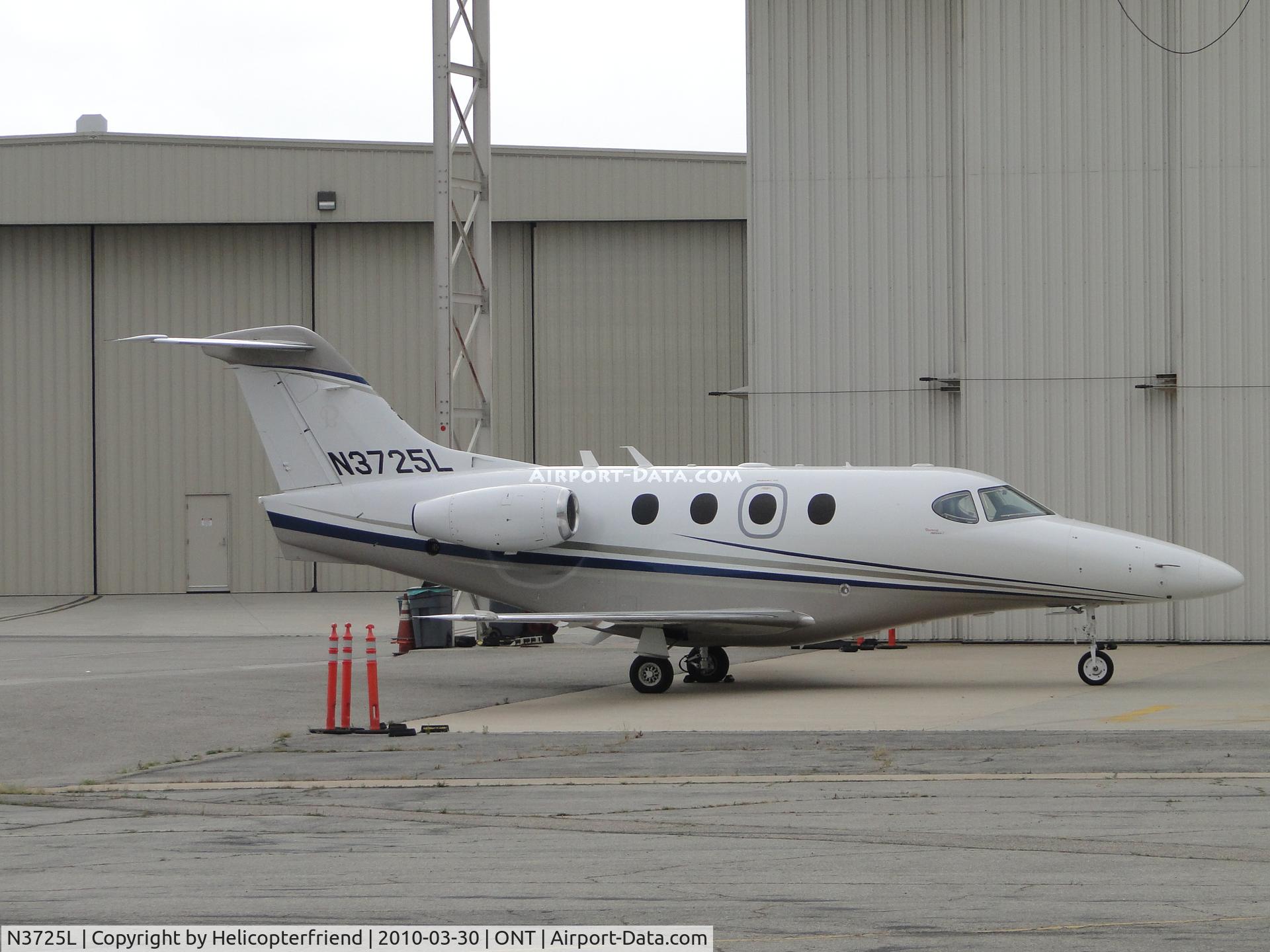 N3725L, 2006 Beech 390 Premier 1 C/N RB-155, Parked at Ontario