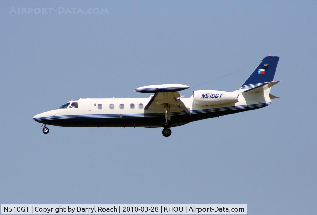 N510GT, 1976 Israel Aircraft Industries IAI-1124 Westwind C/N 190, Biz jet short final 30R.