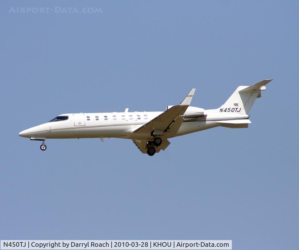 N450TJ, 1998 Learjet 45 C/N 45-012, LJ45 short final 30L.