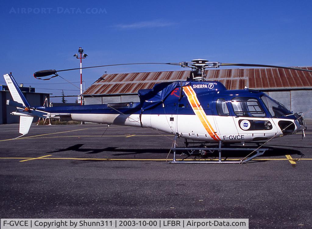 F-GVCE, Eurocopter AS-350B-3 Ecureuil Ecureuil C/N 3227, Parked...