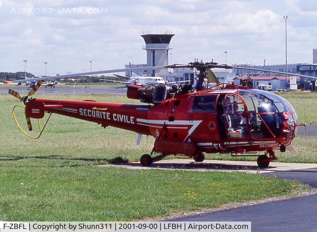 F-ZBFL, Sud SE-3160 Alouette III C/N 1121, Parked at the Securite Civile area...