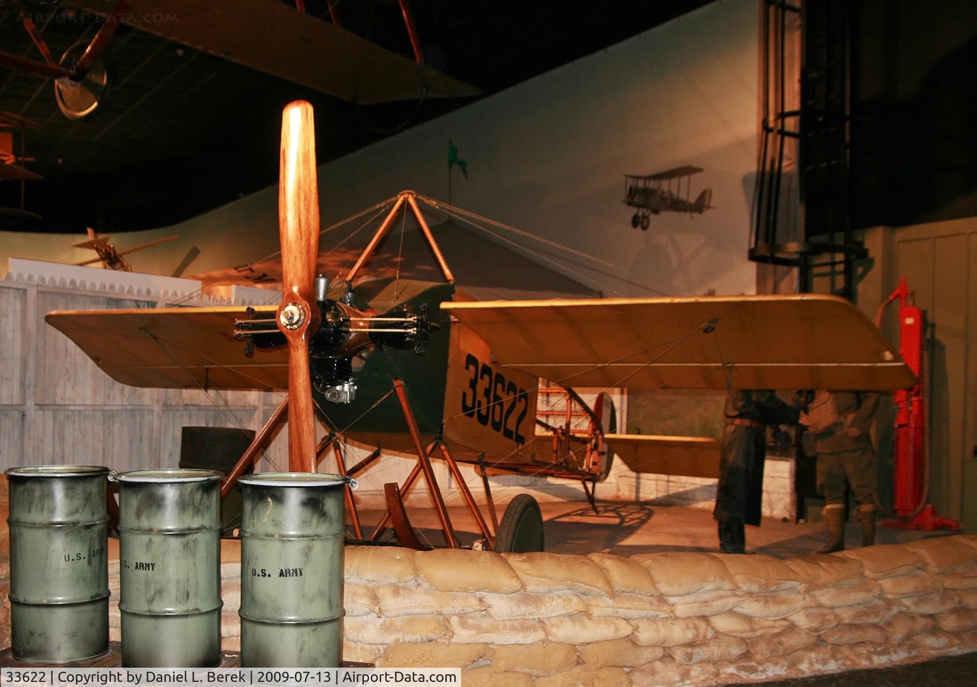33622, 1918 Breese Penguin C/N 0000, Like its avian name sake, this aircraft was built as a ground trainer, never intended to leave the ground. It is on display at the Cradle of Aviation Museum.