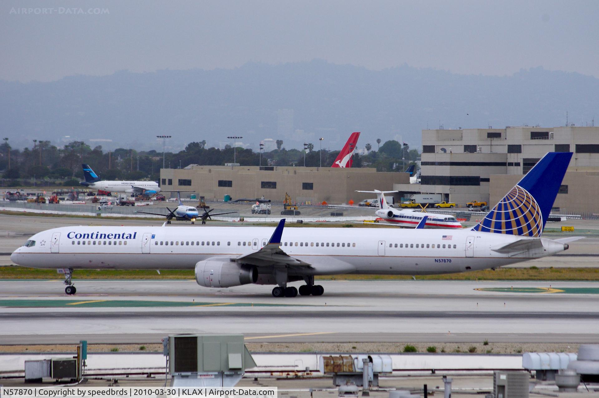 N57870, 2003 Boeing 757-33N C/N 33525, Continental Airlines 757-33N