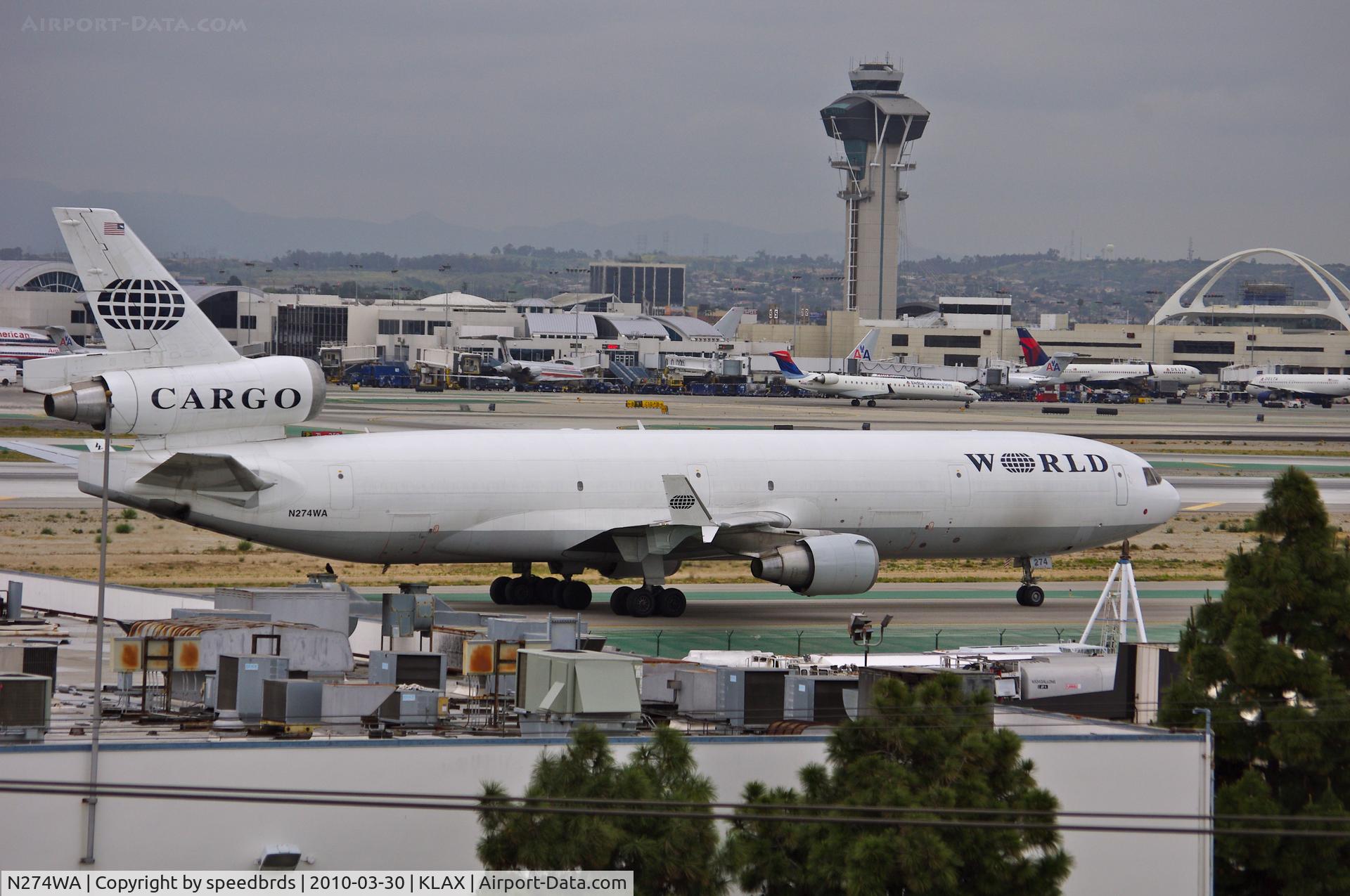 N274WA, 1994 McDonnell Douglas MD-11F C/N 48633, World Airway MD-11F