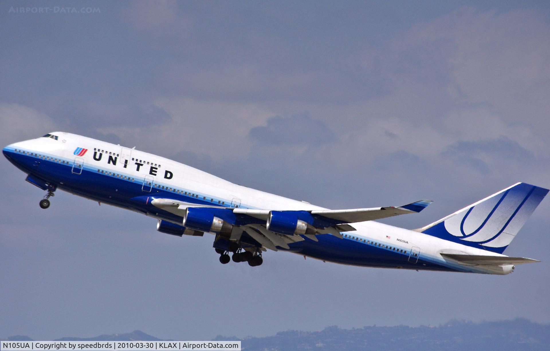 N105UA, 1994 Boeing 747-451 C/N 26473, United Airlines 747-451