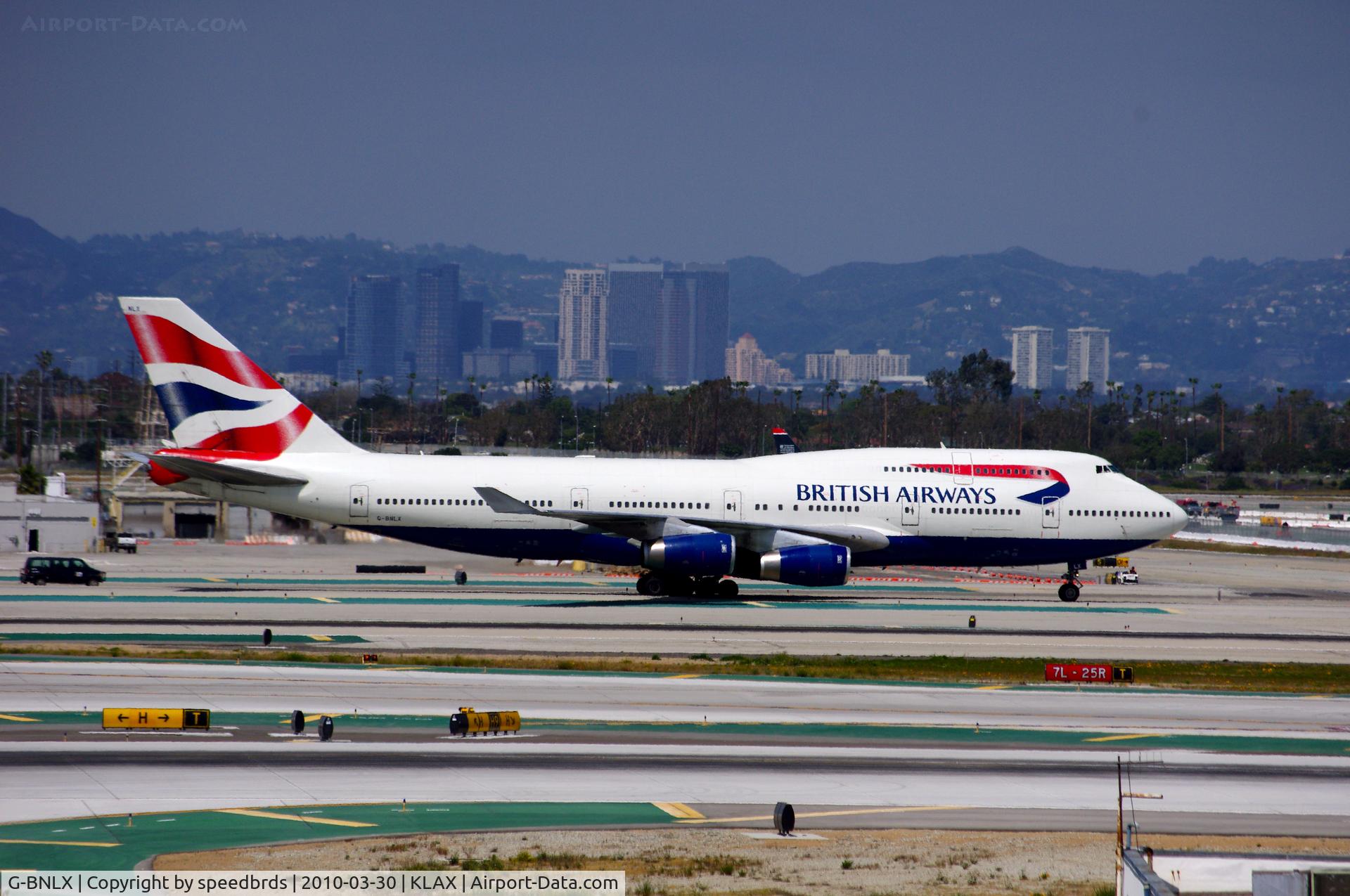 G-BNLX, 1992 Boeing 747-436 C/N 25435, British Airways 
