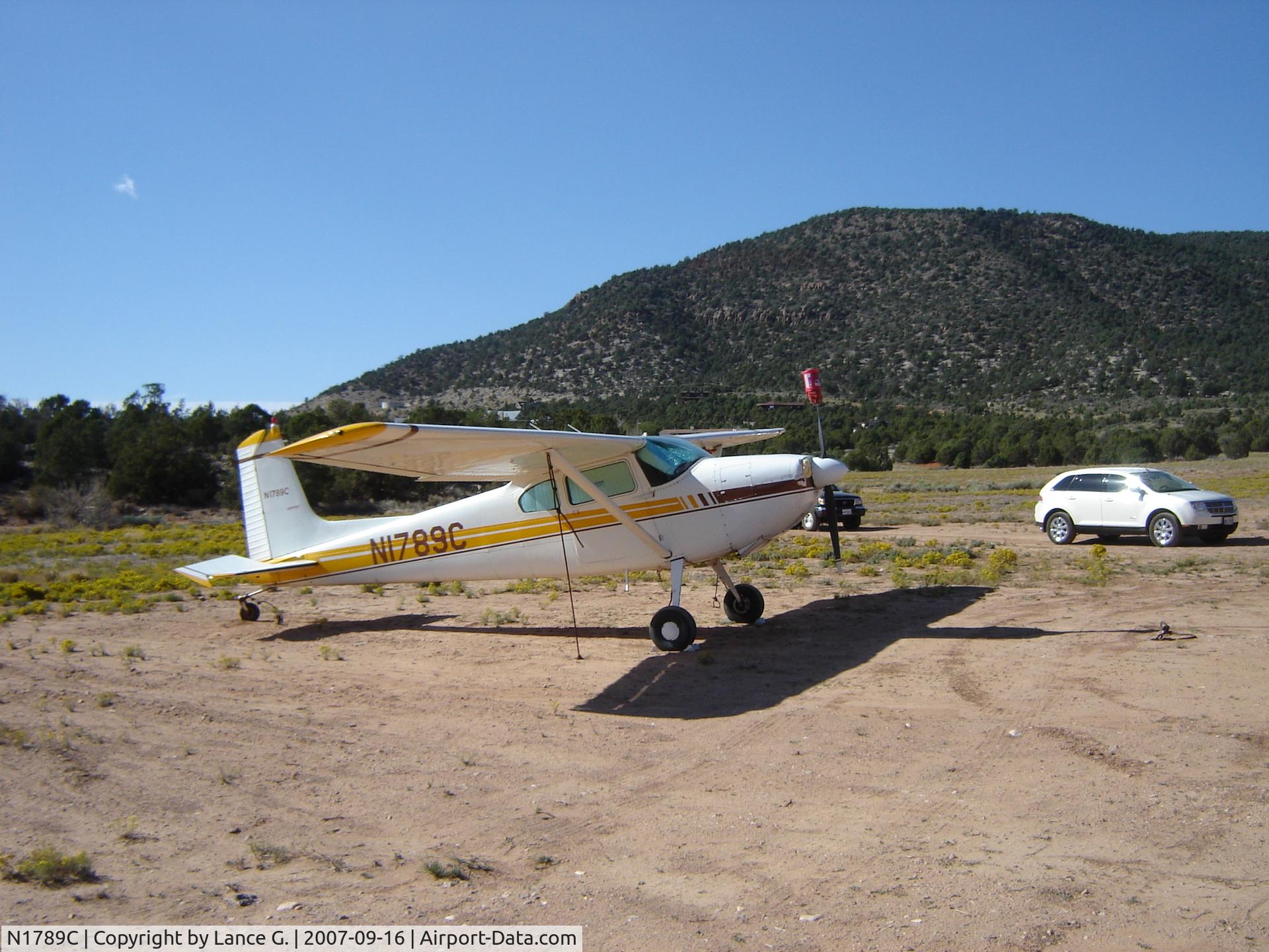 N1789C, 1953 Cessna 180 C/N 30489, Central, Ut