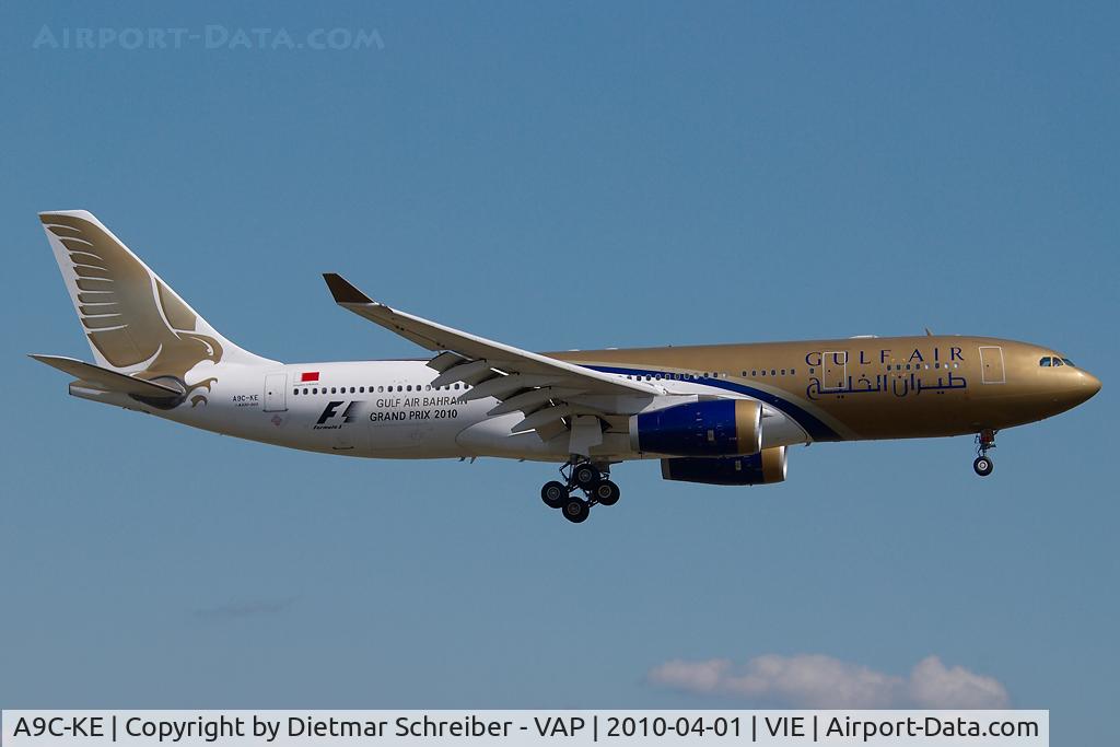 A9C-KE, 2000 Airbus A330-243 C/N 334, Gulf Air Airbus 330-200
