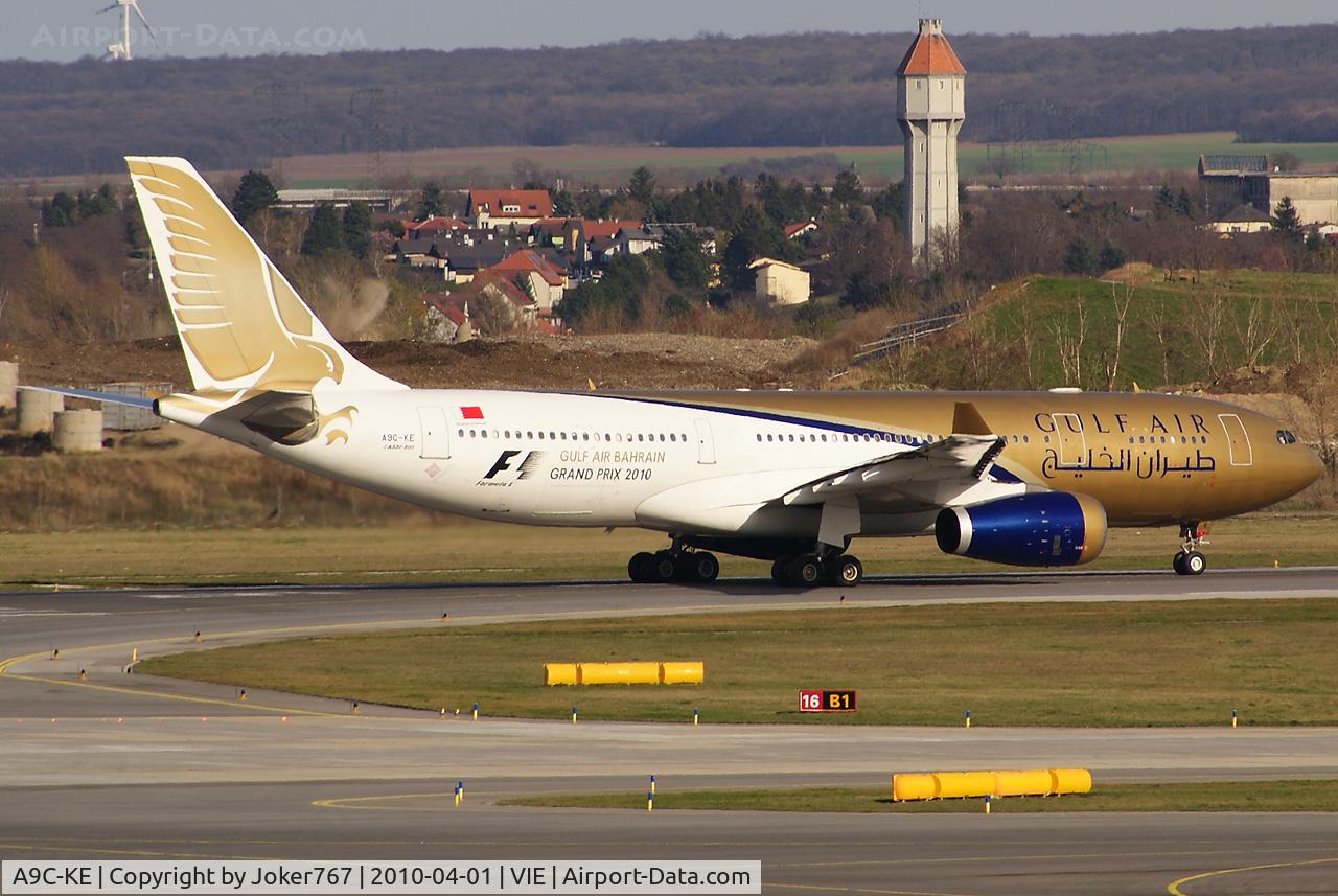 A9C-KE, 2000 Airbus A330-243 C/N 334, Gulf Air Airbus A330-243