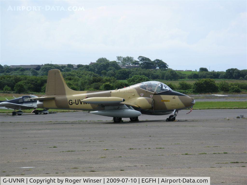 G-UVNR, 1971 BAC 167 Strikemaster Mk.87 C/N EEP/JP/2876, Strikemaster (Viper 2) of Team Viper. Based at Swansea Airport.