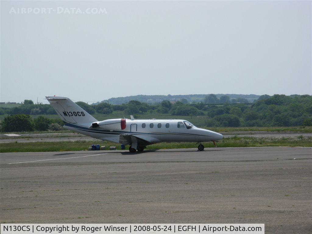N130CS, 2002 Cessna 525 Citation CJ1 C/N 525-0490, Visiting Swansea Airport
