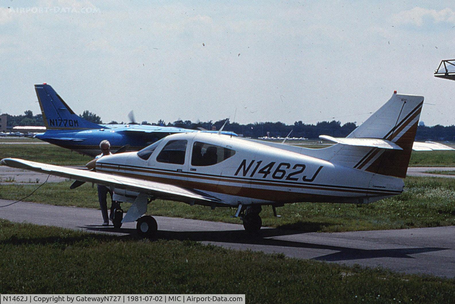 N1462J, 1976 Rockwell International 112A Commander C/N 462, N1462J & N177DM