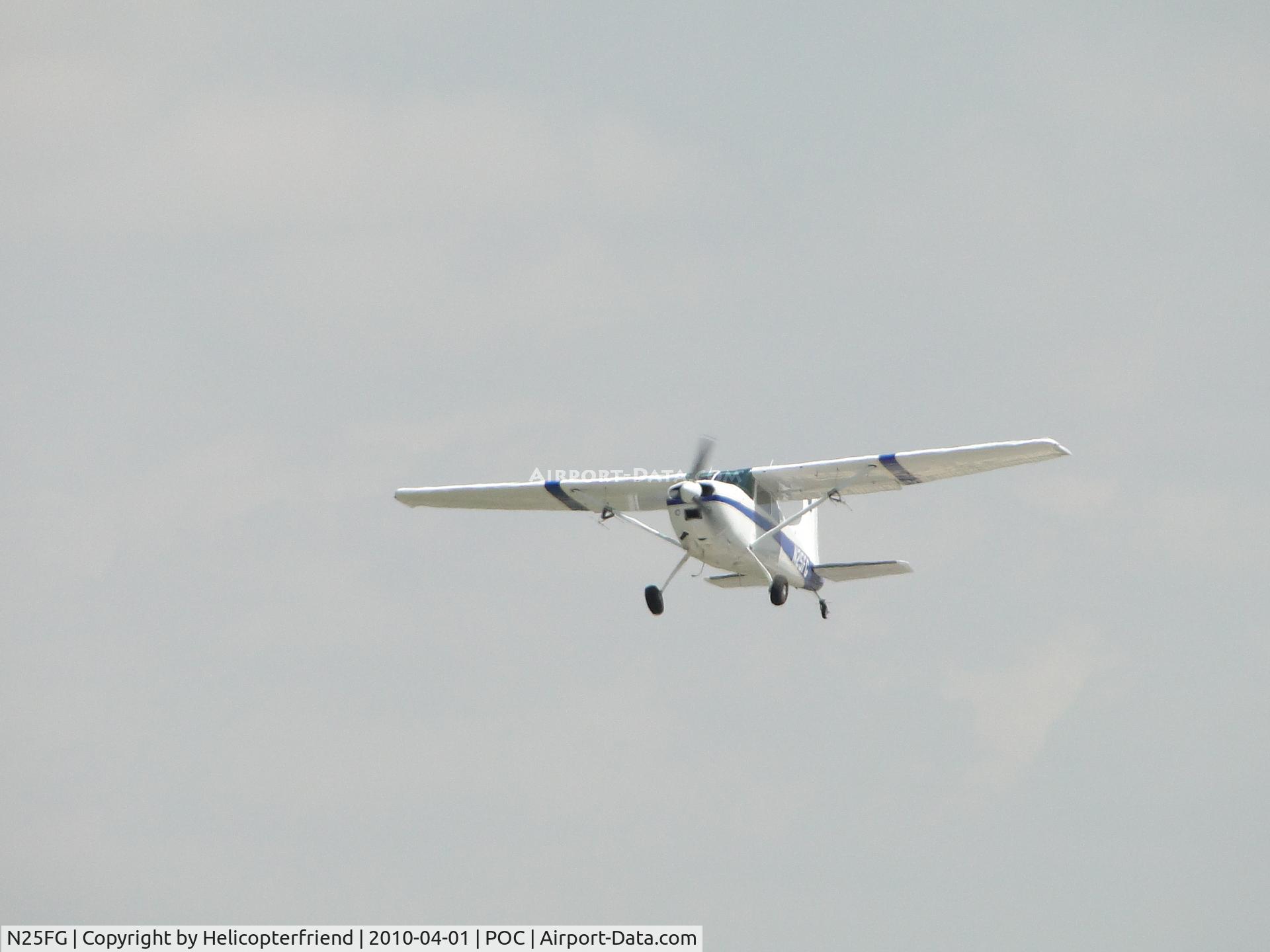 N25FG, 1974 Cessna A185F Skywagon 185 C/N 18502425, Back in the air after re-fueling