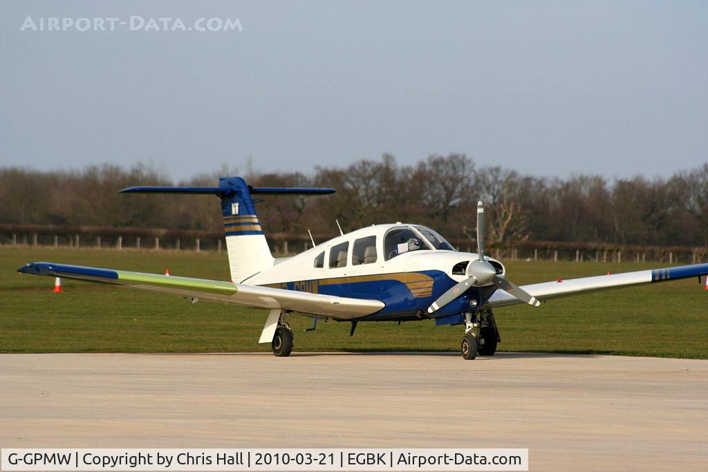 G-GPMW, 1980 Piper PA-28RT-201T Turbo Arrow IV Arrow IV C/N 28R-8031041, Calverton Flying Group Ltd