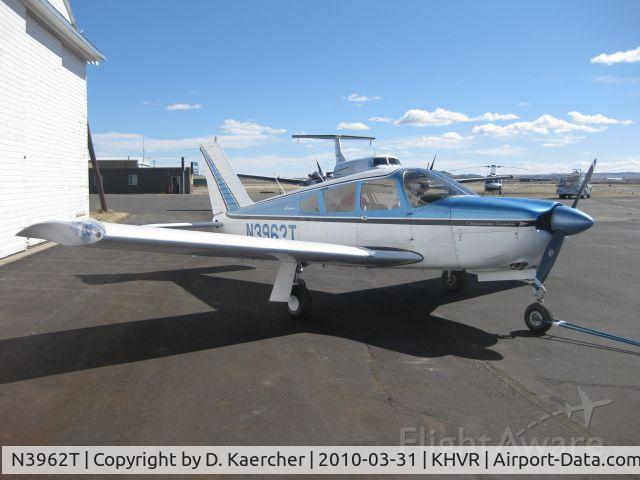 N3962T, 1967 Piper PA-28R-180 Cherokee Arrow C/N 28R-30307, N3962T