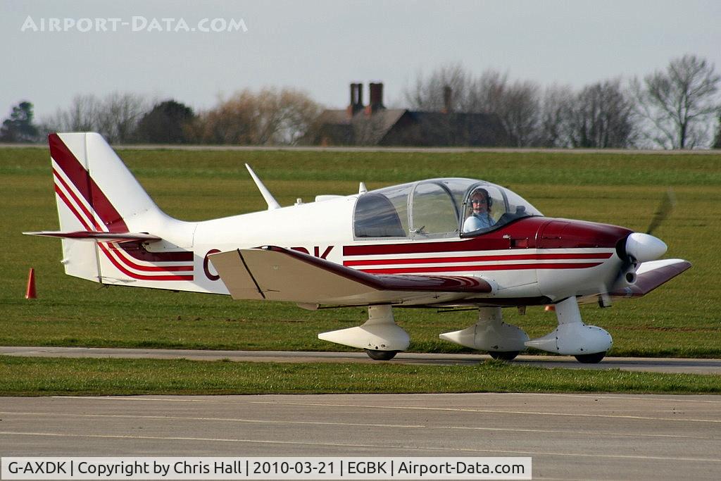 G-AXDK, 1969 Robin DR-315 Petit Prince C/N 378, Delta Kilo Flying Group