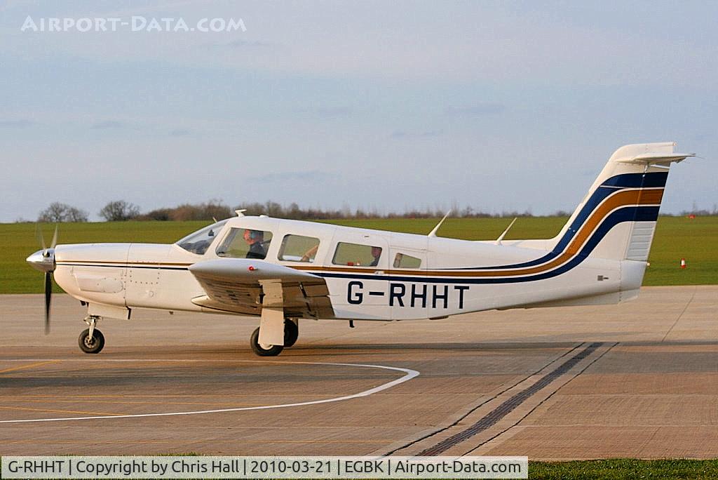 G-RHHT, 1978 Piper PA-32RT-300 Lance II C/N 32R-7885190, Privately owned