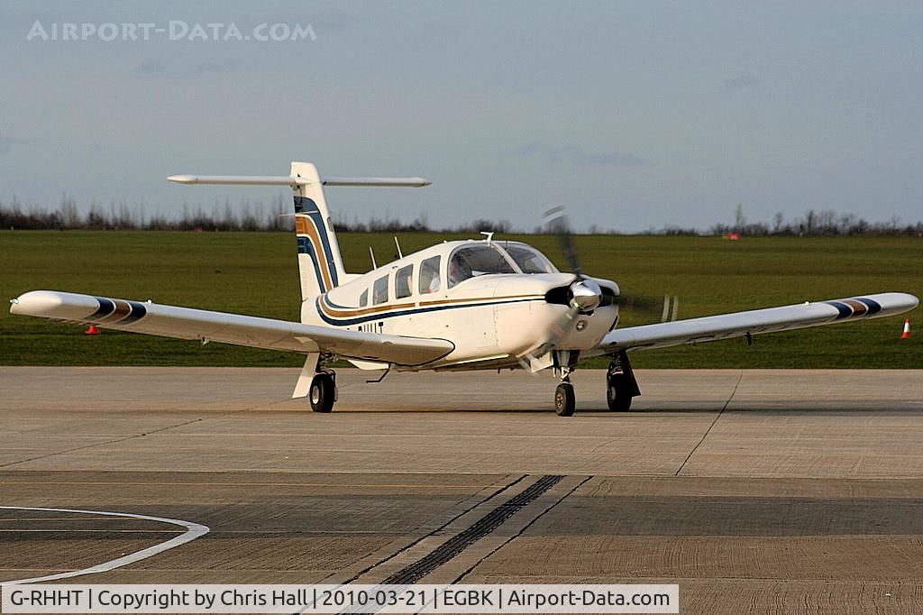 G-RHHT, 1978 Piper PA-32RT-300 Lance II C/N 32R-7885190, Privately owned