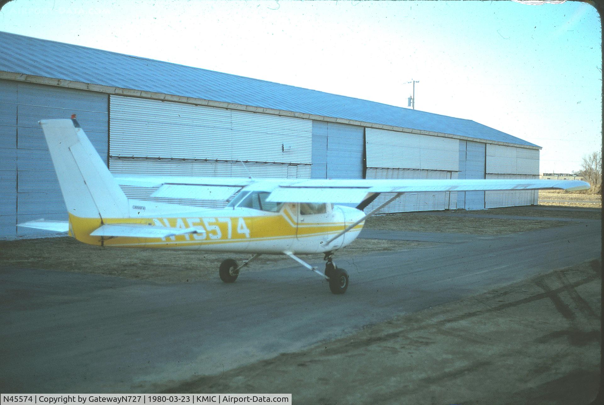 N45574, 1975 Cessna 150M C/N 15076976, North Hennipen Flying Club