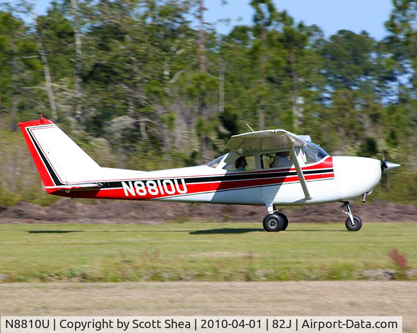 N8810U, 1965 Cessna 172F C/N 17252717, Landing at Ferguson