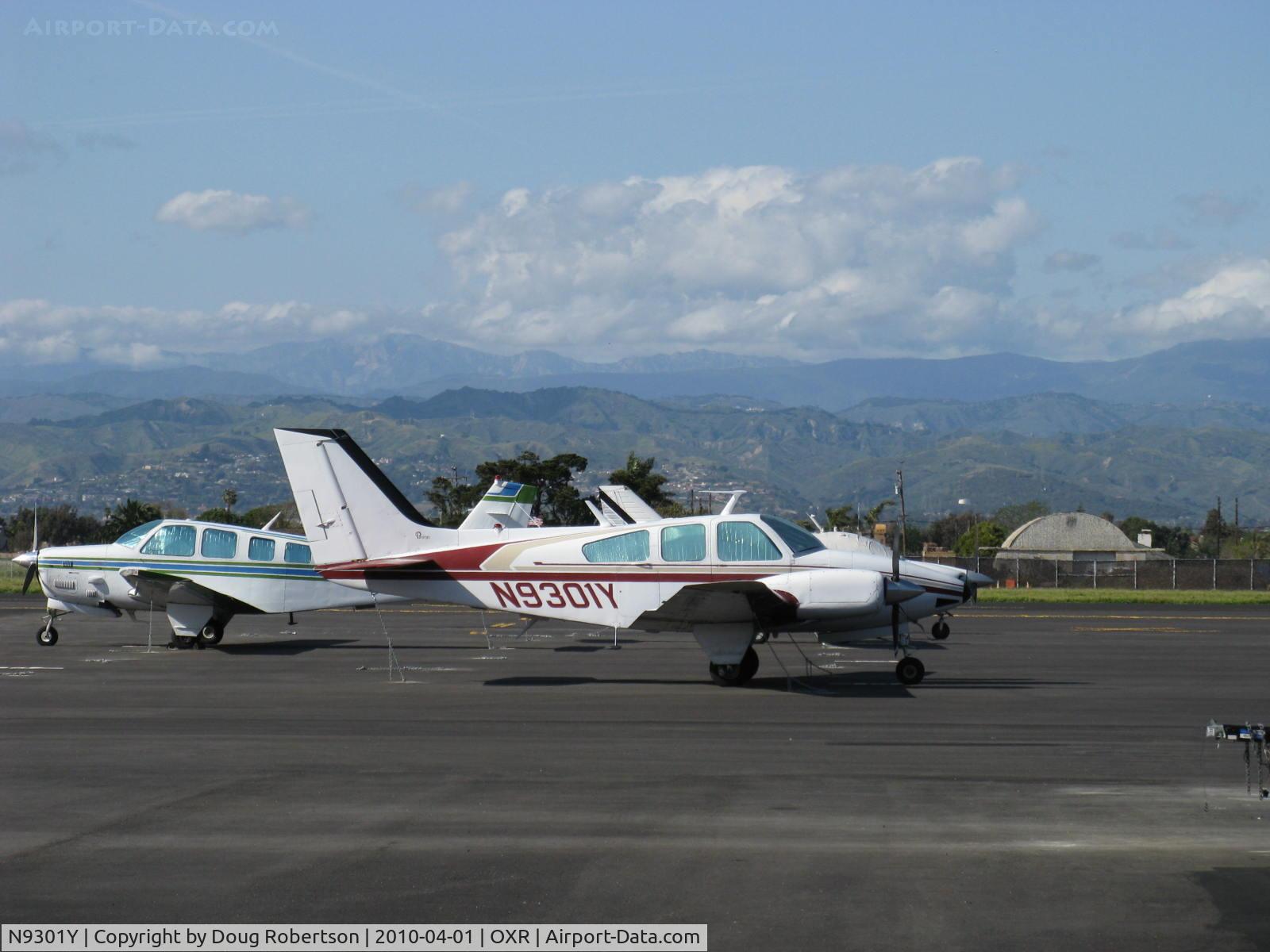 N9301Y, 1960 Beech 95-55 C/N TC-6, 1960 Beech 95-55 BARON, two Continental IO-470-L 260 Hp each