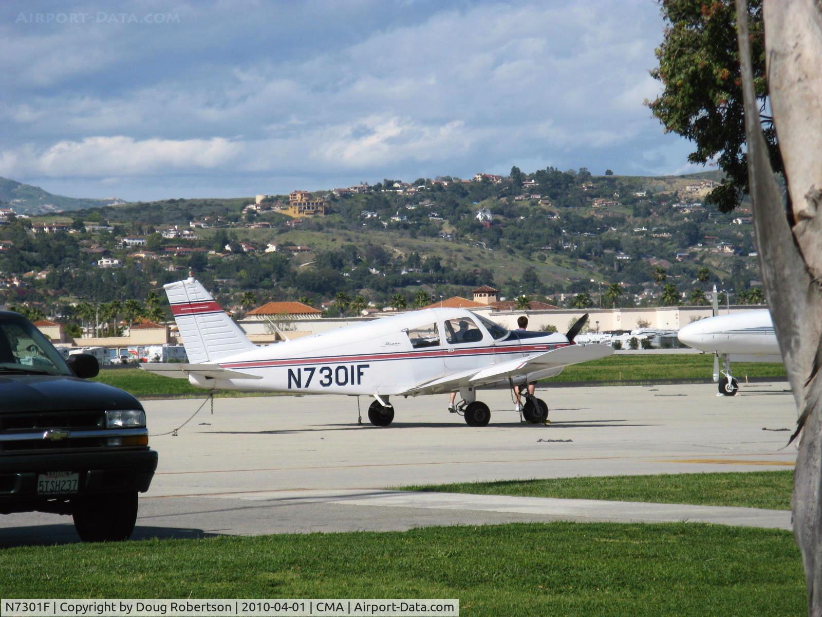 N7301F, 1968 Piper PA-28-140 C/N 28-25213, 1968 Piper PA-28-140, Lycoming O-320-E2A 150 Hp