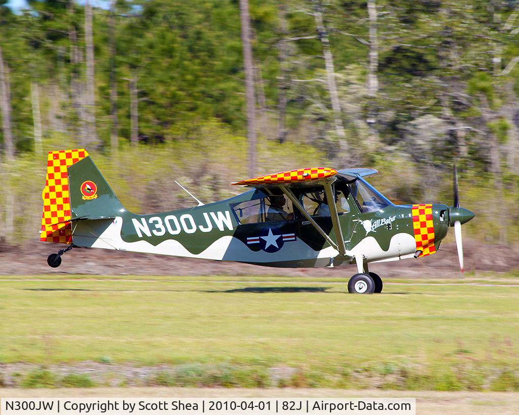N300JW, 2003 American Champion 8KCAB Decathlon C/N 926-2003, Taking off witha student for some taildragger training
